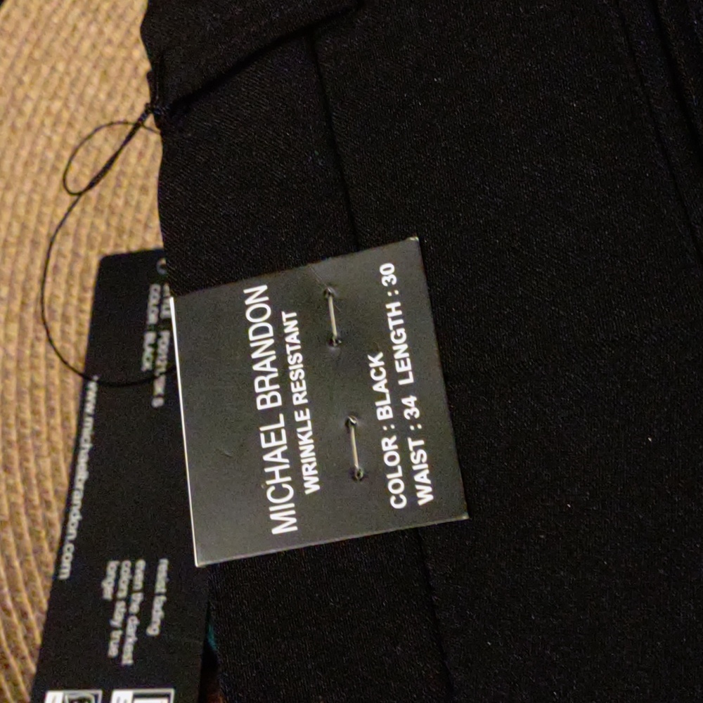 NWT Michael Brandon | Wrinkle Resistant Dress Pants - Picture 3 of 5
